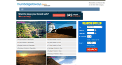 Desktop Screenshot of mumbaigetaways.com