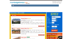 Desktop Screenshot of lonavala.mumbaigetaways.com